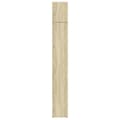 Miniatyrbillede 5 af 11: vidaXL skab 30x42,5x225 cm smalt konstrueret træ sonoma-eg