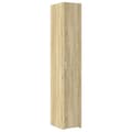 Miniatyrbillede 7 af 11: vidaXL skab 30x42,5x225 cm smalt konstrueret træ sonoma-eg