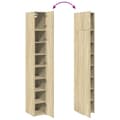 Miniatyrbillede 10 af 11: vidaXL skab 30x42,5x225 cm smalt konstrueret træ sonoma-eg