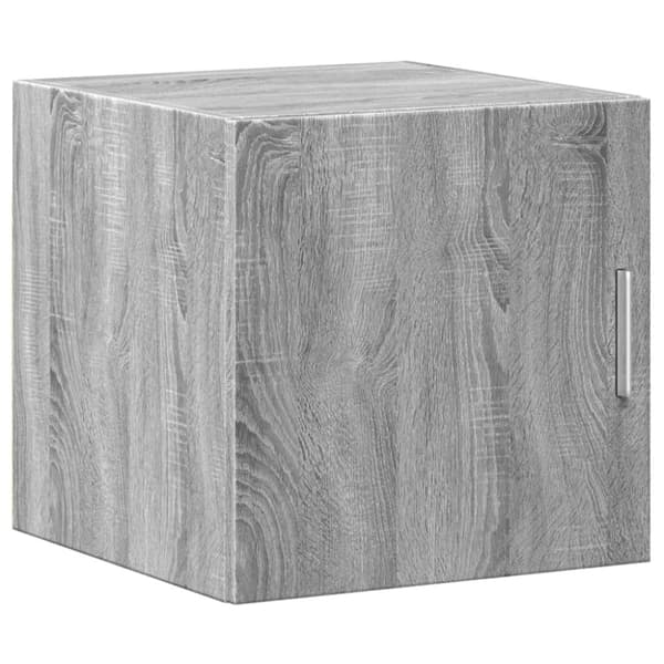 vidaXL Förvaringsskåp smalt grå sonoma 40x42,5x225 cm konstruerat trä