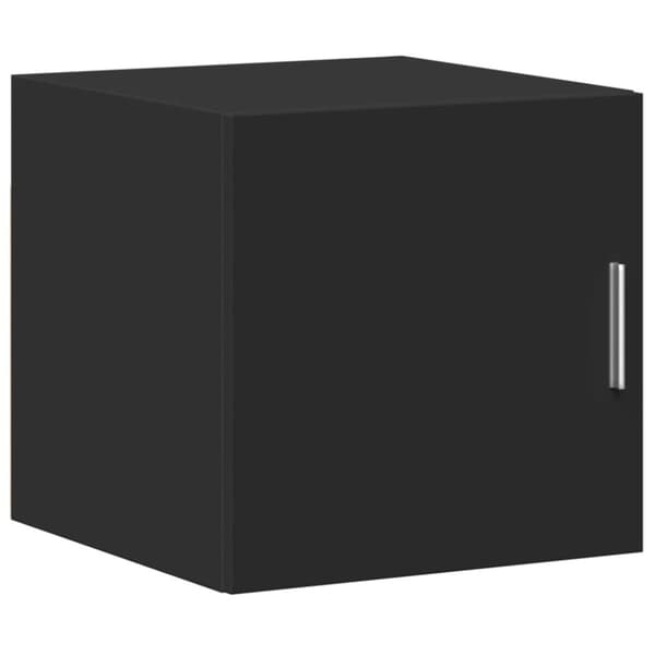 vidaXL Smalt oppbevaringsskap svart 40x42,5x225 cm konstruert tre
