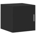 Miniatyrbilde 5 av 11: vidaXL Smalt oppbevaringsskap svart 40x42,5x225 cm konstruert tre