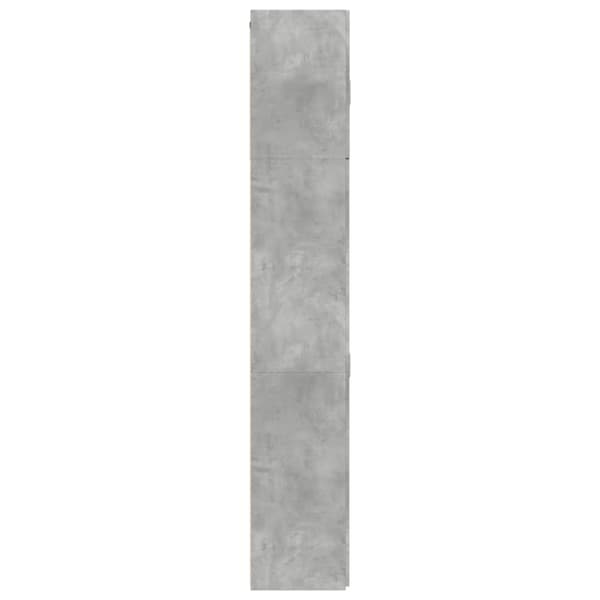 vidaXL Highboard betonggrå 80x42,5x249 cm konstruert tre