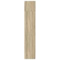 Miniatyrbillede 8 af 11: vidaXL skab 80x42,5x225 cm konstrueret træ sonoma-eg