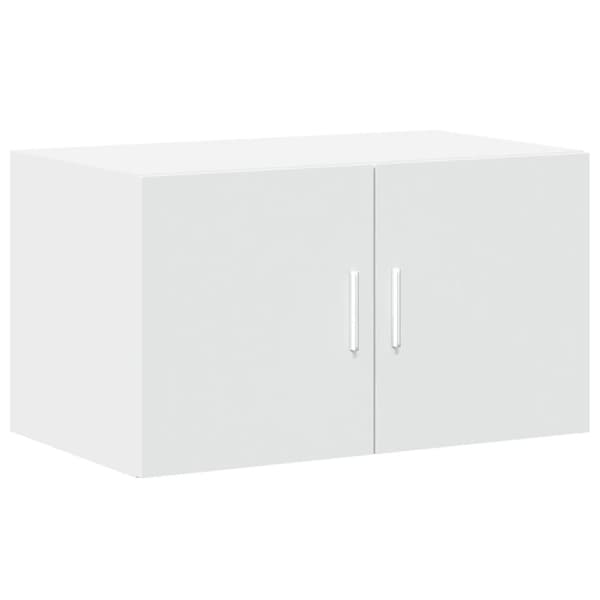 vidaXL Oppbevaringsskap hvit 70x42,5x225 cm konstruert tre