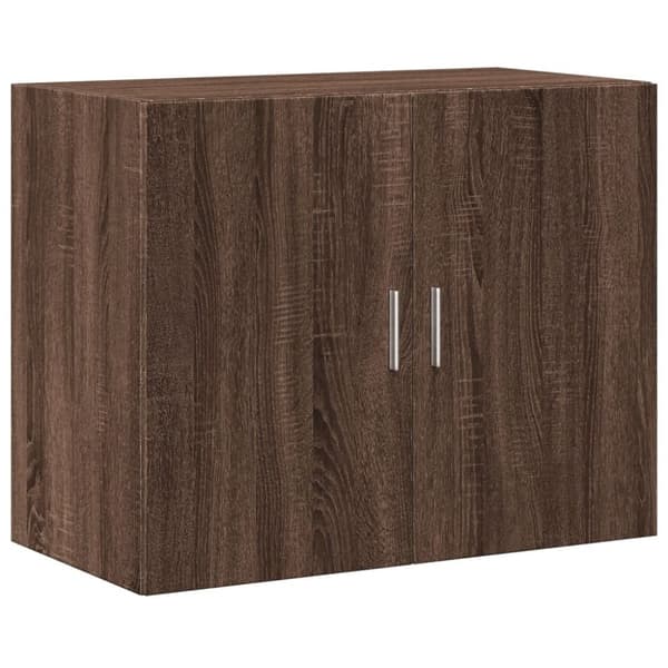 vidaXL skab 80x42,5x249 cm konstrueret træ brun egetræsfarve