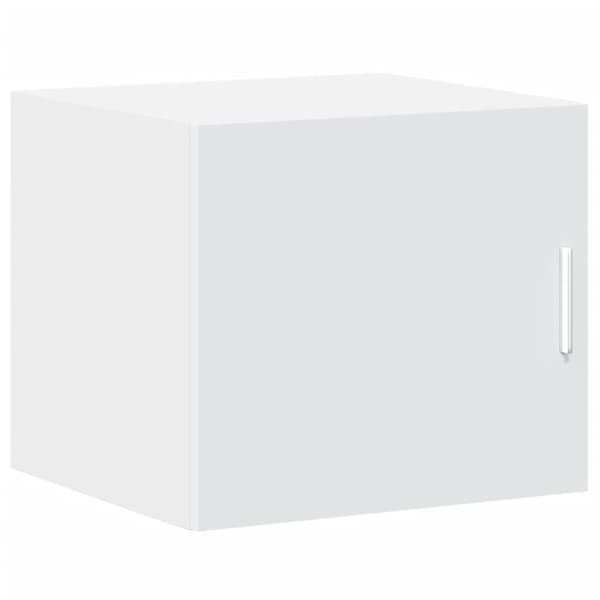 vidaXL skab 45x42,5x225 cm smalt konstrueret træ hvid
