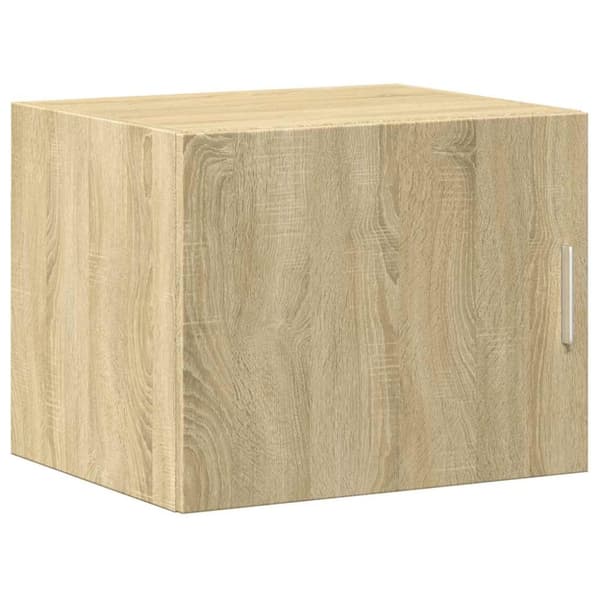 vidaXL skab 50x42,5x225 cm smalt konstrueret træ sonoma-eg