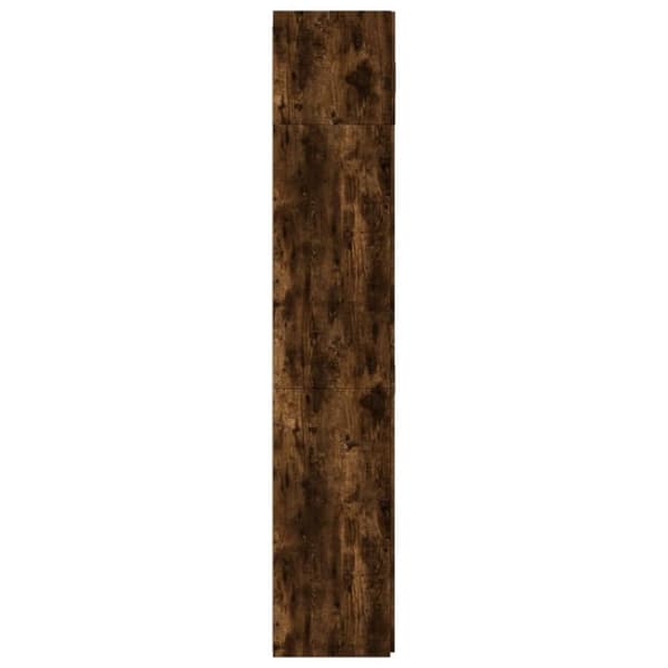 vidaXL skab 80x42,5x225 cm konstrueret træ røget egetræsfarve