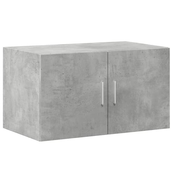 vidaXL skab 70x42,5x225 cm smalt konstrueret træ betongrå