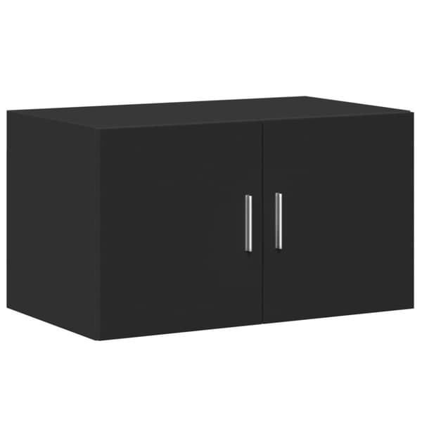 vidaXL opbevaringsskab 70x42,5x225 cm konstrueret træ sort