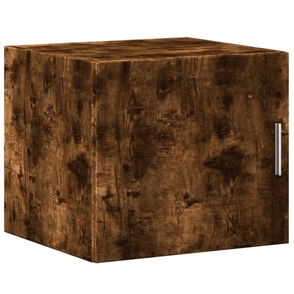 vidaXL skab 45x42,5x225 cm smalt konstrueret træ røget egetræsfarve