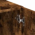 Miniatyrbillede 11 af 11: vidaXL skab 50x42,5x225 cm smalt konstrueret træ røget egetræsfarve