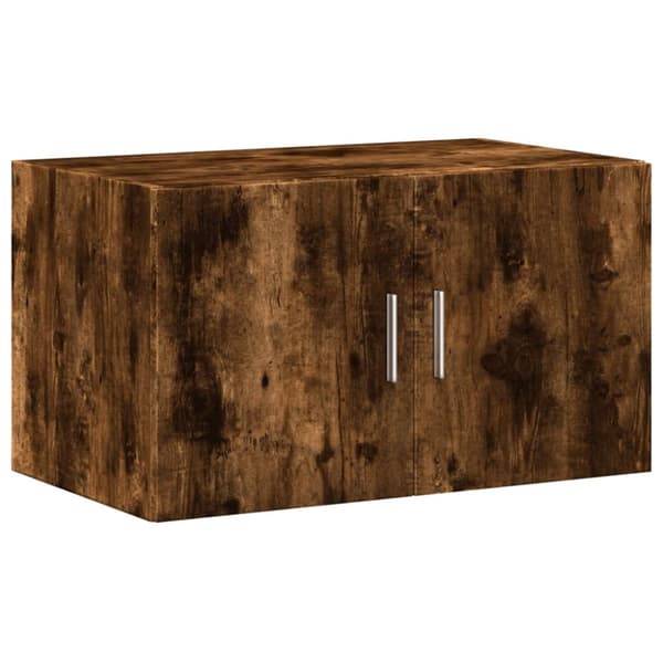 vidaXL skab 70x42,5x225 cm konstrueret træ røget egetræsfarve