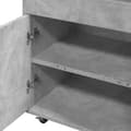 Pikkukuva 8 / 10: vidaXL Baarivaunu betoninharmaa 60x39,5x89 cm tekninen puu