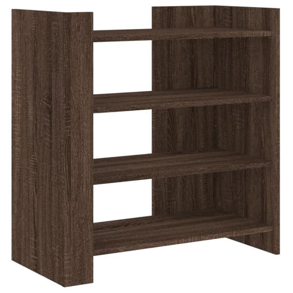 vidaXL Skjenk brun eik 73,5x35x75 cm konstruert tre