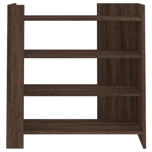 vidaXL Skjenk brun eik 73,5x35x75 cm konstruert tre