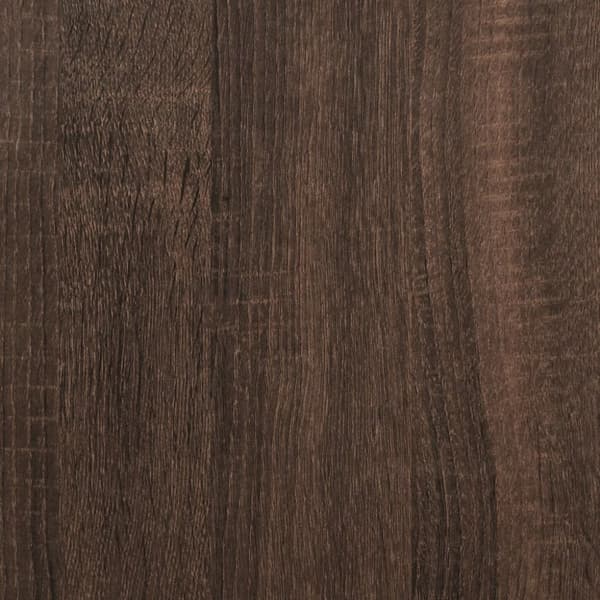 vidaXL Skjenk brun eik 73,5x35x75 cm konstruert tre