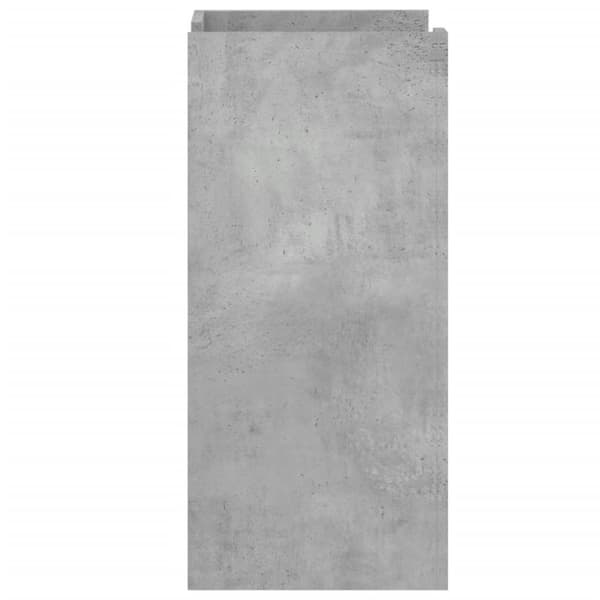 vidaXL Skjenk betonggrå 45x35x75 cm konstruert tre