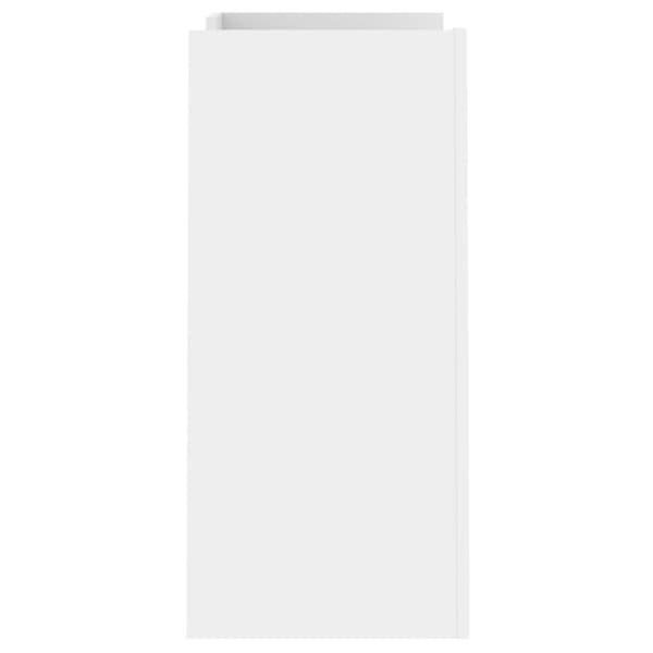 vidaXL Skjenk hvit 73,5x35x75 cm konstruert tre