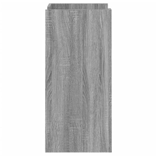 vidaXL Skjenk grå sonoma 45x35x75 cm konstruert tre