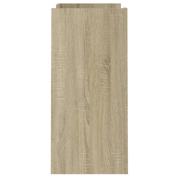 vidaXL Skjenk sonoma eik 73,5x35x75 cm konstruert tre