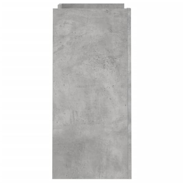 vidaXL Skjenk betonggrå 73,5x35x75 cm konstruert tre