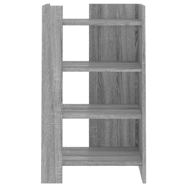 vidaXL skænk 45x35x75 cm konstrueret træ grå sonoma-eg