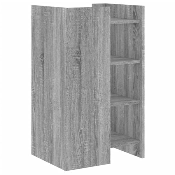 vidaXL skænk 45x35x75 cm konstrueret træ grå sonoma-eg