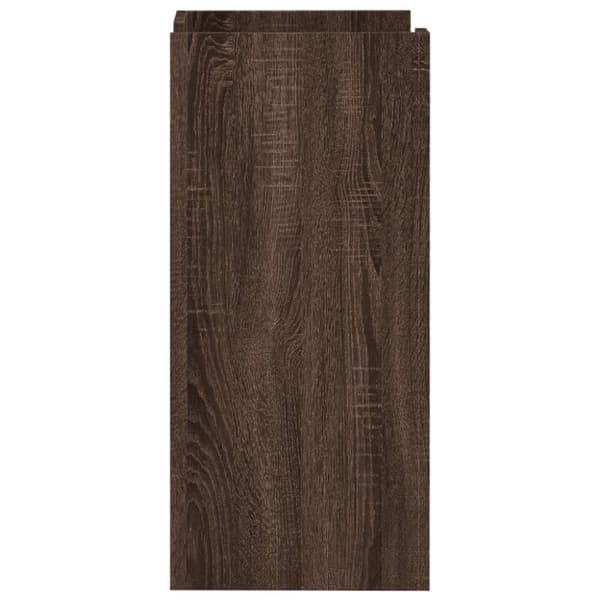 vidaXL skænk 45x35x75 cm konstrueret træ brun egetræsfarve