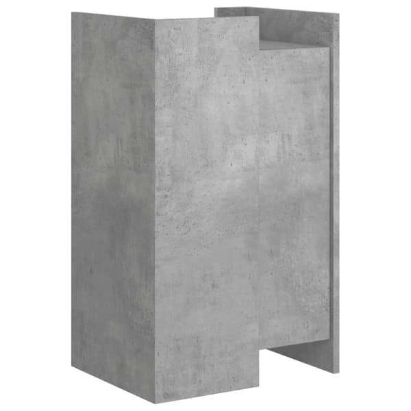 vidaXL Senkki betoninharmaa 45x35x75 cm tekninen puu