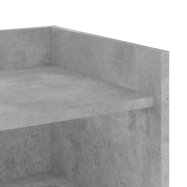 vidaXL skænk 45x35x75 cm konstrueret træ betongrå