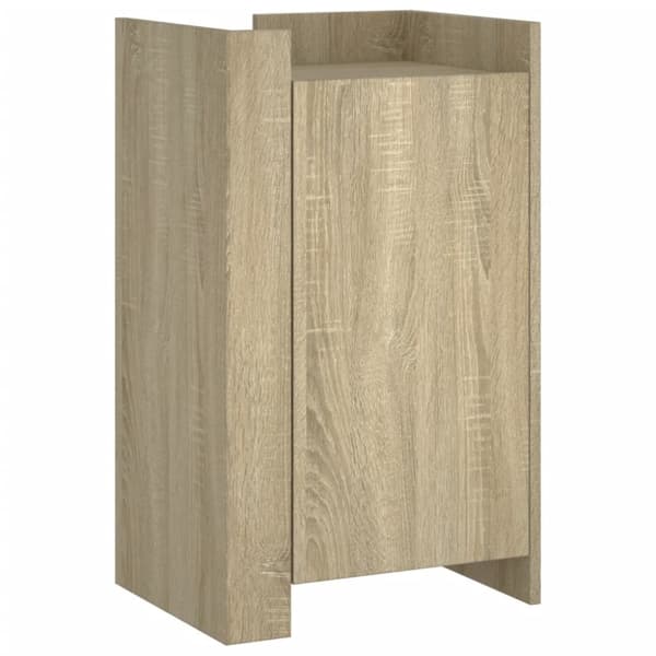 vidaXL skænk 45x35x75 cm konstrueret træ sonoma-eg