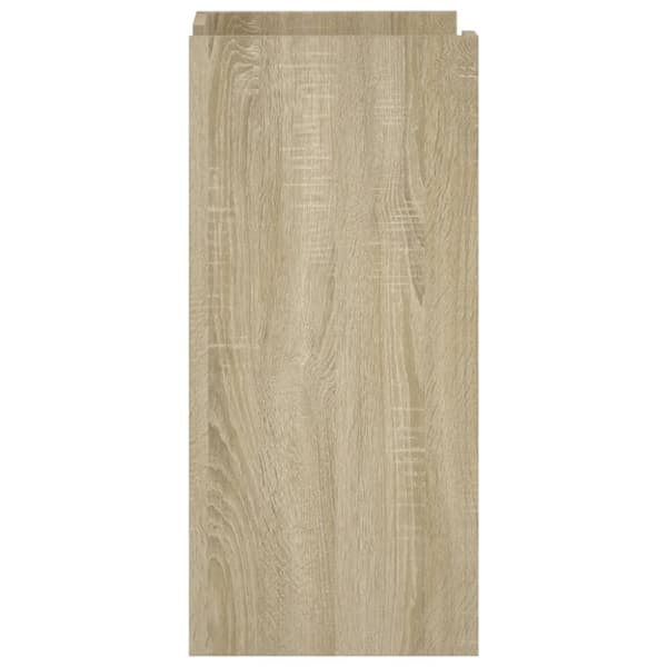 vidaXL skænk 45x35x75 cm konstrueret træ sonoma-eg