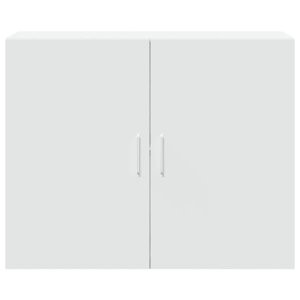 vidaXL Veggskap hvit 80x42,5x64 cm konstruert tre