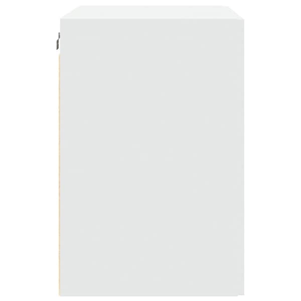 vidaXL Veggskap hvit 80x42,5x64 cm konstruert tre