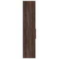 Miniatyrbilde 6 av 11: vidaXL Hylle brun eik 30x42,5x185 cm konstruert tre