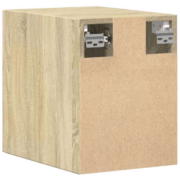 vidaXL Veggskap sonoma eik 30x42,5x40 cm konstruert tre