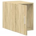 Miniatyrbilde 9 av 11: vidaXL Veggskap sonoma eik 30x42,5x40 cm konstruert tre
