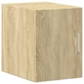 Miniatyrbilde 1 av 11: vidaXL Veggskap sonoma eik 30x42,5x40 cm konstruert tre