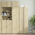Miniatyrbilde 4 av 11: vidaXL Veggskap sonoma eik 50x42,5x40 cm konstruert tre