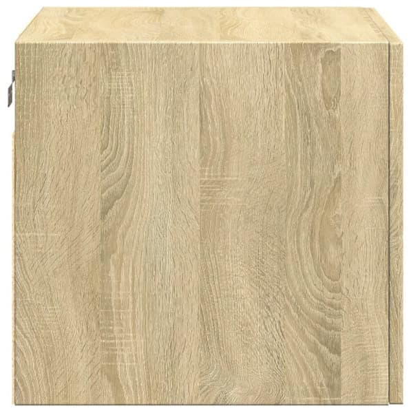 vidaXL Veggskap sonoma eik 50x42,5x40 cm konstruert tre