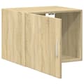 Miniatyrbilde 9 av 11: vidaXL Veggskap sonoma eik 50x42,5x40 cm konstruert tre