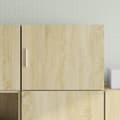 Miniatyrbilde 2 av 11: vidaXL Veggskap sonoma eik 50x42,5x40 cm konstruert tre