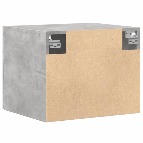 vidaXL Väggskåp betonggrå 50x42,5x40 cm konstruerat trä