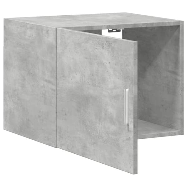 vidaXL Väggskåp betonggrå 50x42,5x40 cm konstruerat trä