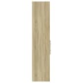 Miniatyrbilde 6 av 11: vidaXL Hylle sonoma eik 30x42,5x185 cm konstruert tre