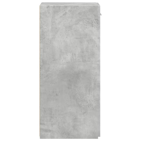 vidaXL Senkki betoninharmaa 30x42,5x93 cm tekninen puu