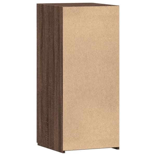 vidaXL Senkki ruskea tammi 40x42,5x93 cm tekninen puu