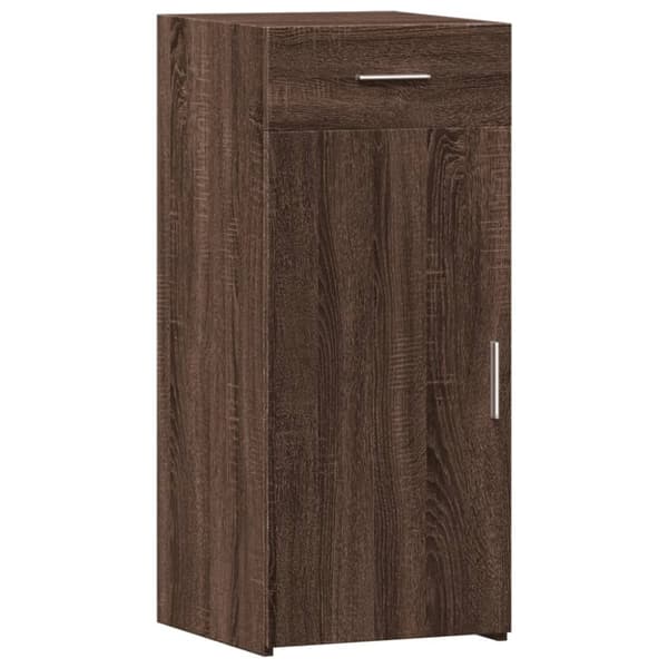 vidaXL Senkki ruskea tammi 40x42,5x93 cm tekninen puu